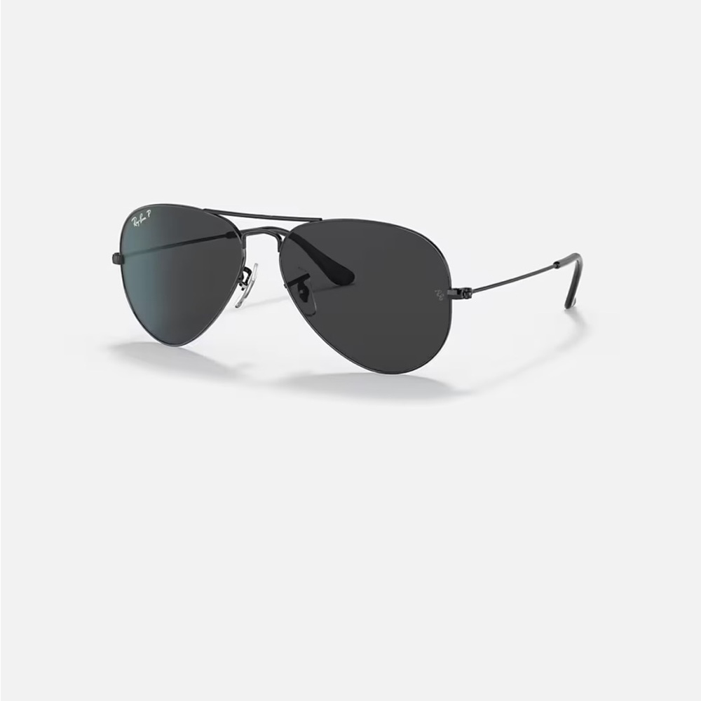 Ray-Ban Aviator Total Black Polarized